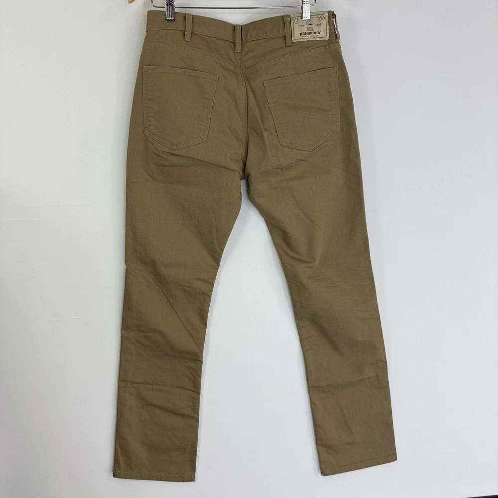 Patagonia Iron Clad Straight Fit Canvas Pants Mens 32x32 Khaki 56491 2023